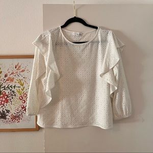 IAnthropologie Eyelet Blouse